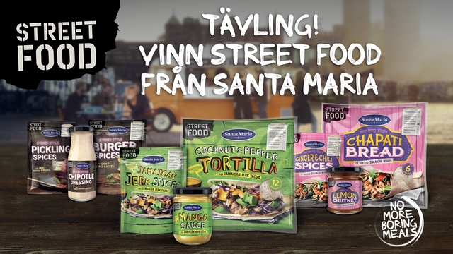 Vinn Street Food från Santa Maria!