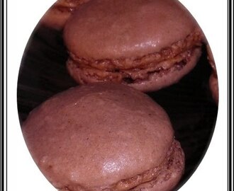 Chokladmacarons