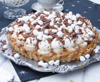 Banoffeepaj med maräng No bake