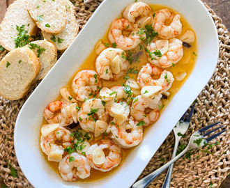 The Famous Spanish Garlic Shrimp | Gambas al Ajillo from Madrid