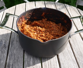 Nyttig och god vegetarisk bolognese