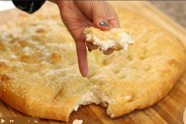 Greek Feta Bread: Tiropsomo: Soft & Delicious!