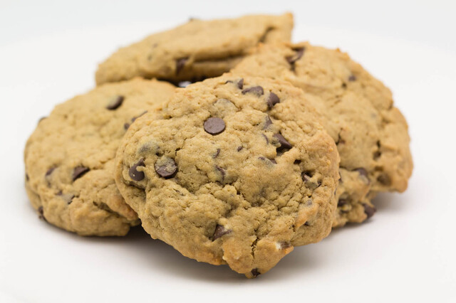 Chocolate Banana Chip Cookies