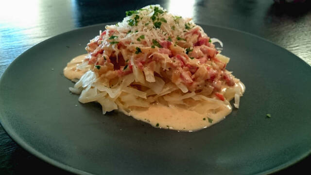 Carbonara LCHF-style