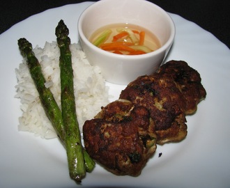 Thai fish cakes på den Svenska Mästerkocken Jennie Walldéns vis