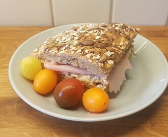 Långpannerutor med morötter & frötäcke!