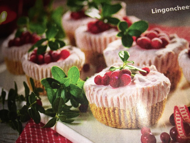 Lingoncheesecake