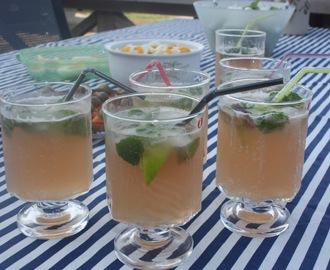 Recept på Rabarbermojito