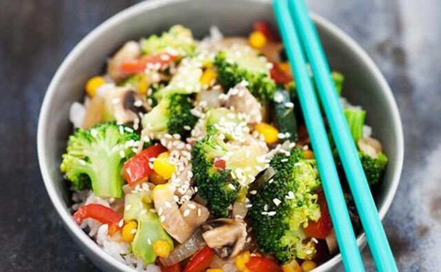 Broccoliwok med sweet chili