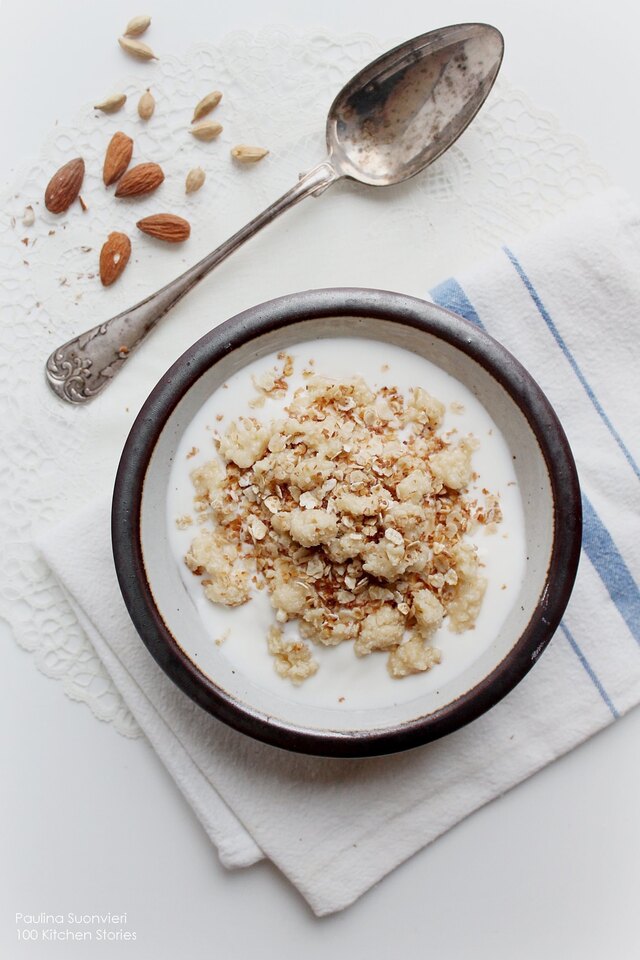 "Fettisdagen" // Breakfast Bowl w Almond Icing Crunch