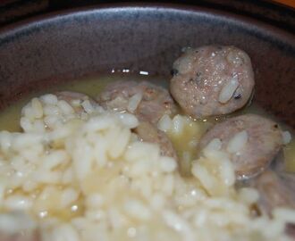 Risotto med Salsiccia