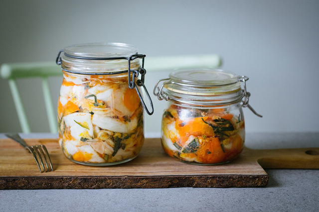 Kimchi utan fisksås – på mitt sätt (fermenterade såklart)