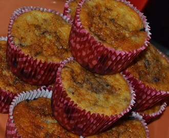 Banan- och blåbärsmuffins :)