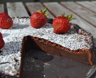 Nutellakaka på två ingredienser