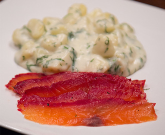 Leilas rödbetsgravade lax