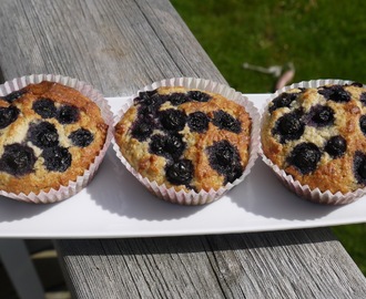 Blåbärsmuffins lchf