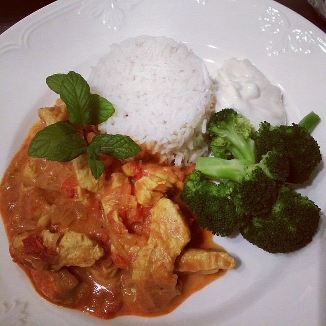 Kalkon Tikka Masala