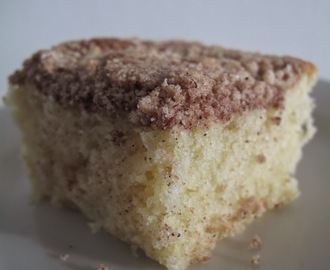 Cinnamon Coffee Crumb Cake