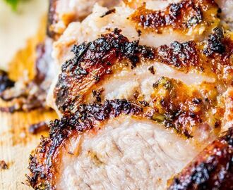 Cuban Mojo Marinated Pork (Lechon Asado) - The Food Charlatan | Pork roast recipes, Recipes, Pork recipes