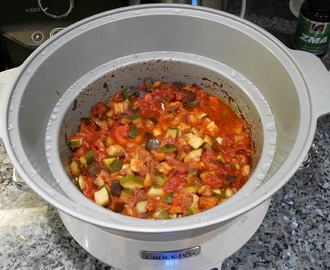 Ratatouille i Crock-Pot