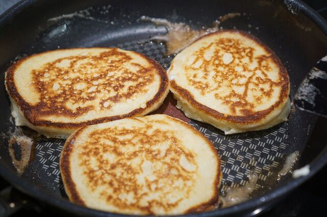 Fluffiga ricotta pancakes