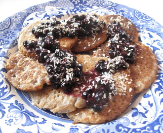 Glutenfria frukostplättar