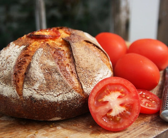 Tomatbröd med oregano