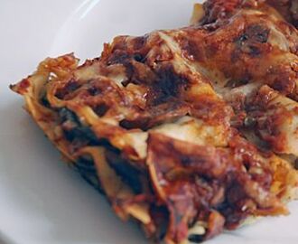 Vegetarisk lasagne