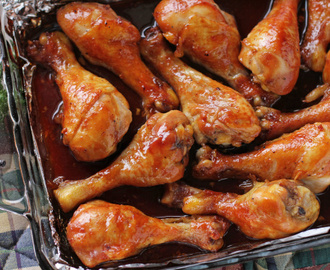 Caramelized Baked Chicken Legs/Wings