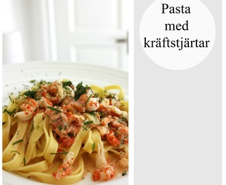 Snabb pastarätt - Lättlagat med kräftstjärtar