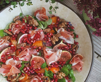 Ljummen höstsallad till fest och vardag