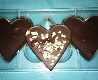 Raw Chocolate Hearts