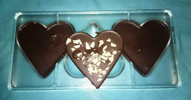 Raw Chocolate Hearts