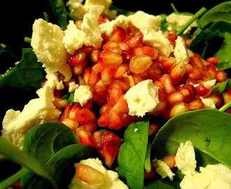 Bulgursallad med granatäpple