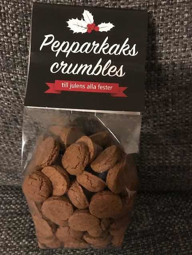 Pepparkaks crumbles