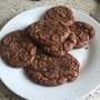 Kladdkakecookies