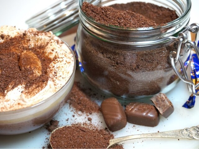 Himmelskt chokladpulver till varm choklad