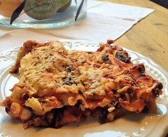 Vegetarisk lasagne