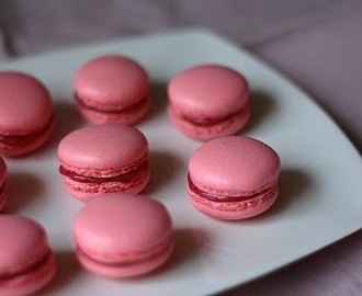 Rosa macarons