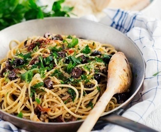 Vegetarisk Spaghetti Carbonara