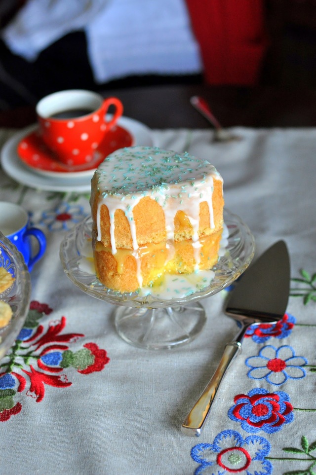 Baka en "Layered Cake" med limekräm!