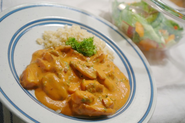 Vegetarisk stroganoff