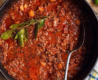 Köttfärssås – recept på bolognese