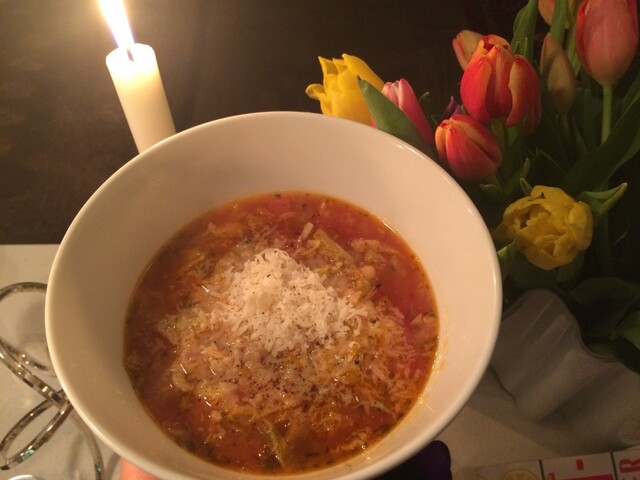 Soppa på savoykål med pancetta
