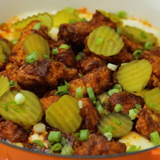 Tasty on Instagram: “This Hot Chicken Dip is a great appetizer to get the party started!”