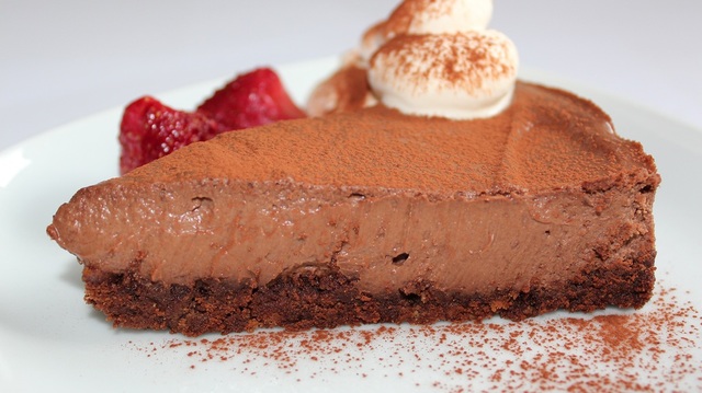 Underbar chokladcheesecake