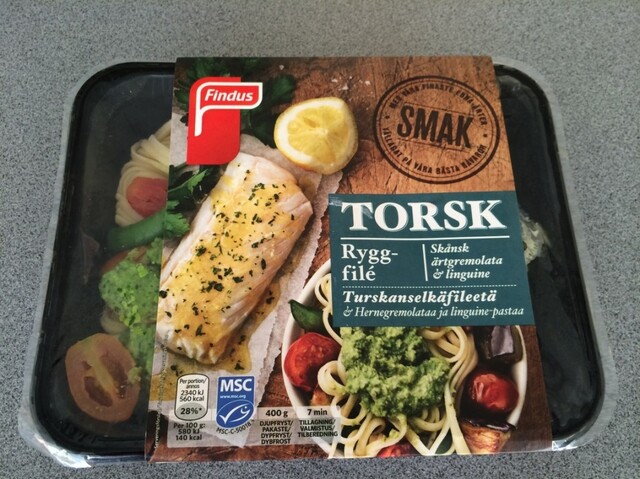 Test av torsk från SMAK