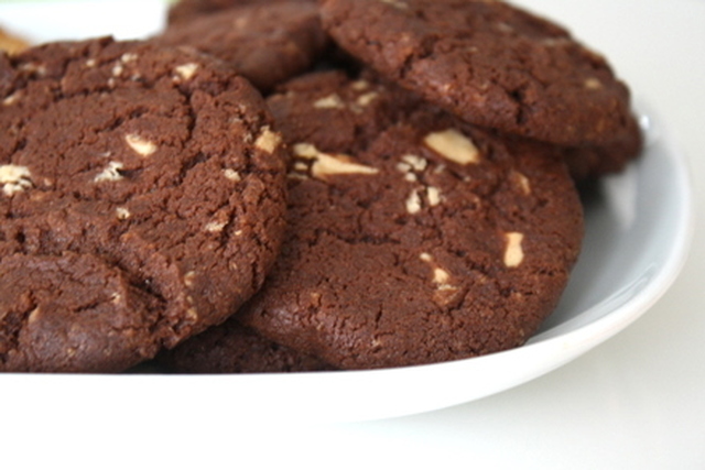 Chokladkakor / Cookies med vit choklad