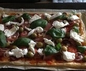 Smördegspizza a la Rosengren