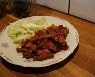 Asian "Chicken" Tamarind and Pineapple stew